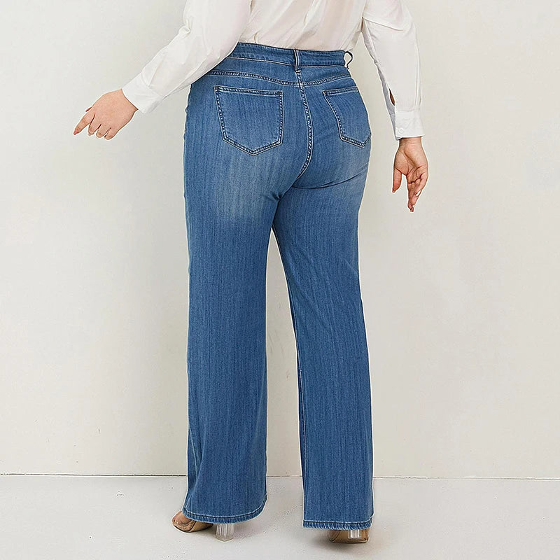 Straight High Waist Jeans