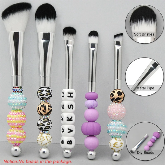 Beadable Makeup Brushes