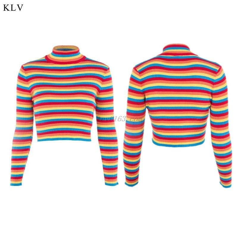 Rainbow Crop Top