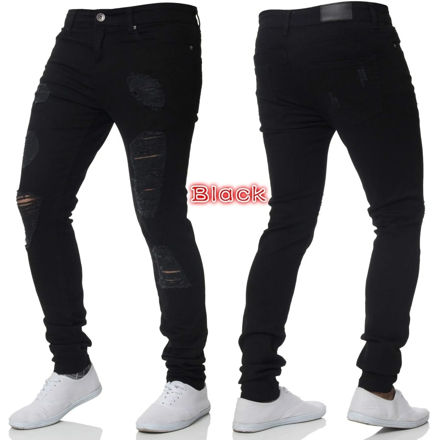 Slim Fit Trousers S-4XL