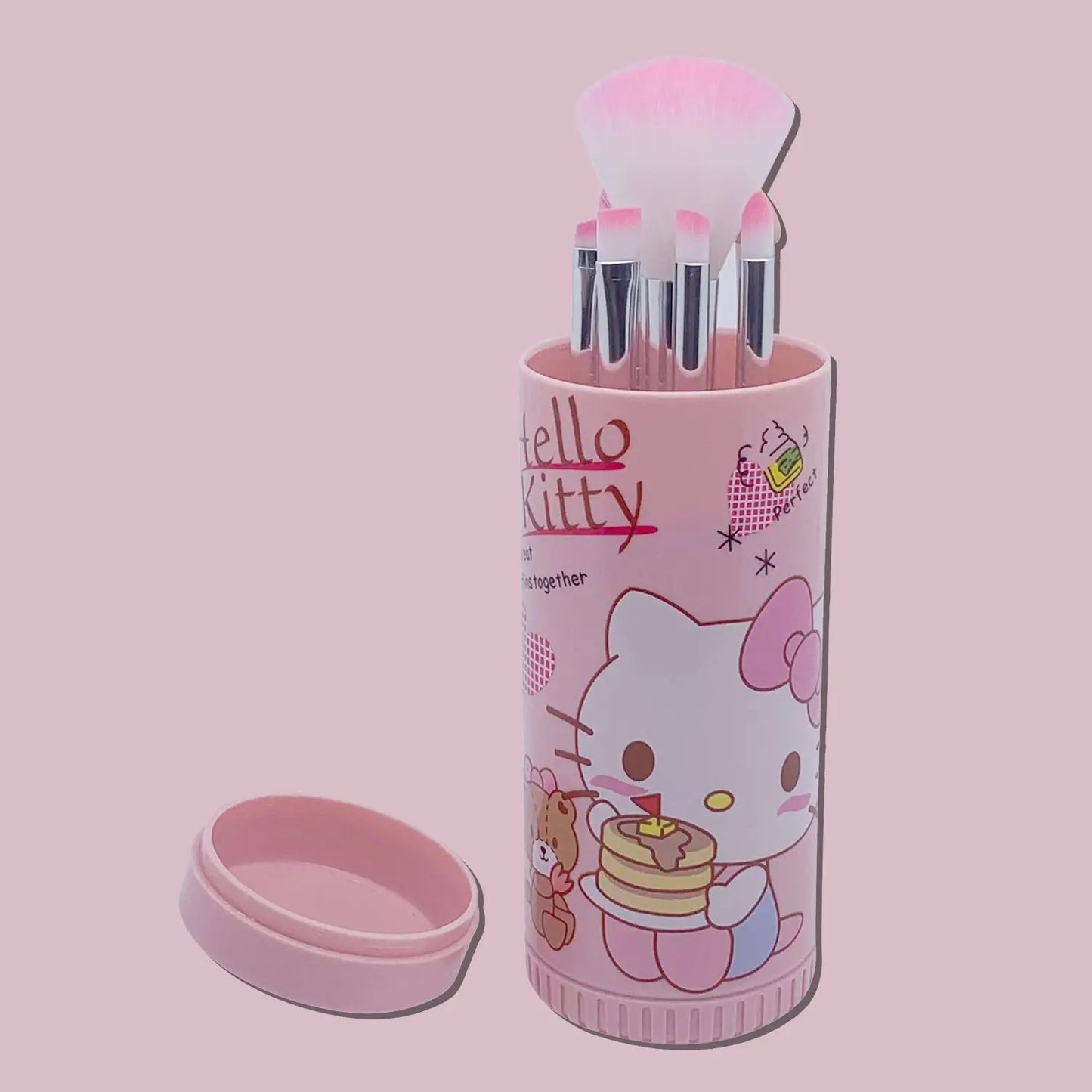 HelloKitty 8-piece makeup brush set