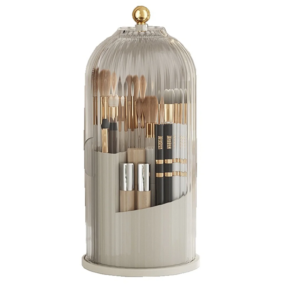 360 Rotating Makeup Brush Holder