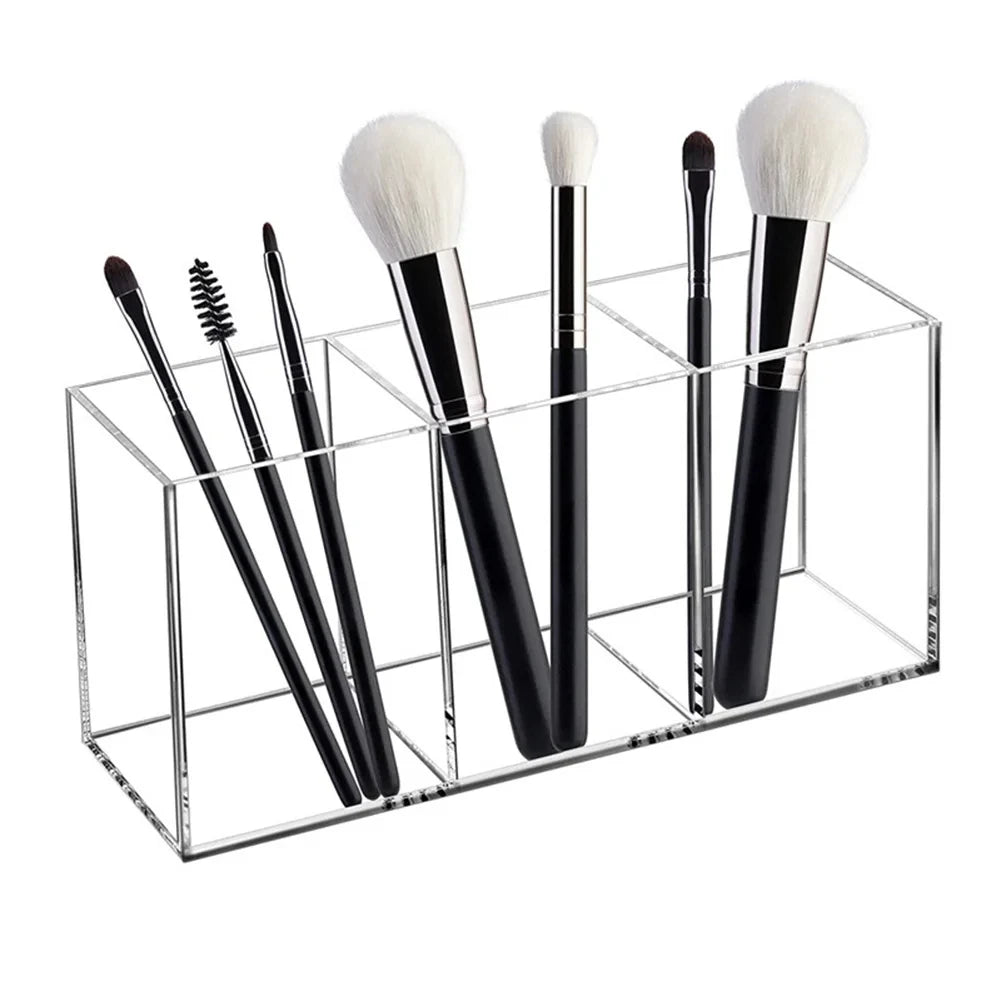 3 Holes Makeup Brush Box Case