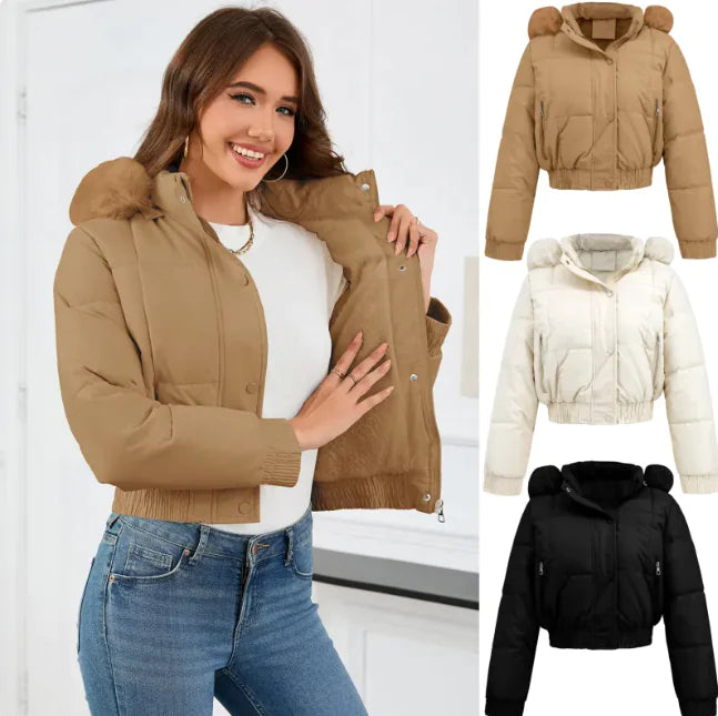 Cozy-Chic Cotton-Padded Jacket