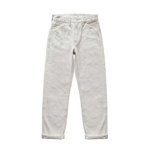 Selvedge Denim White Jeans