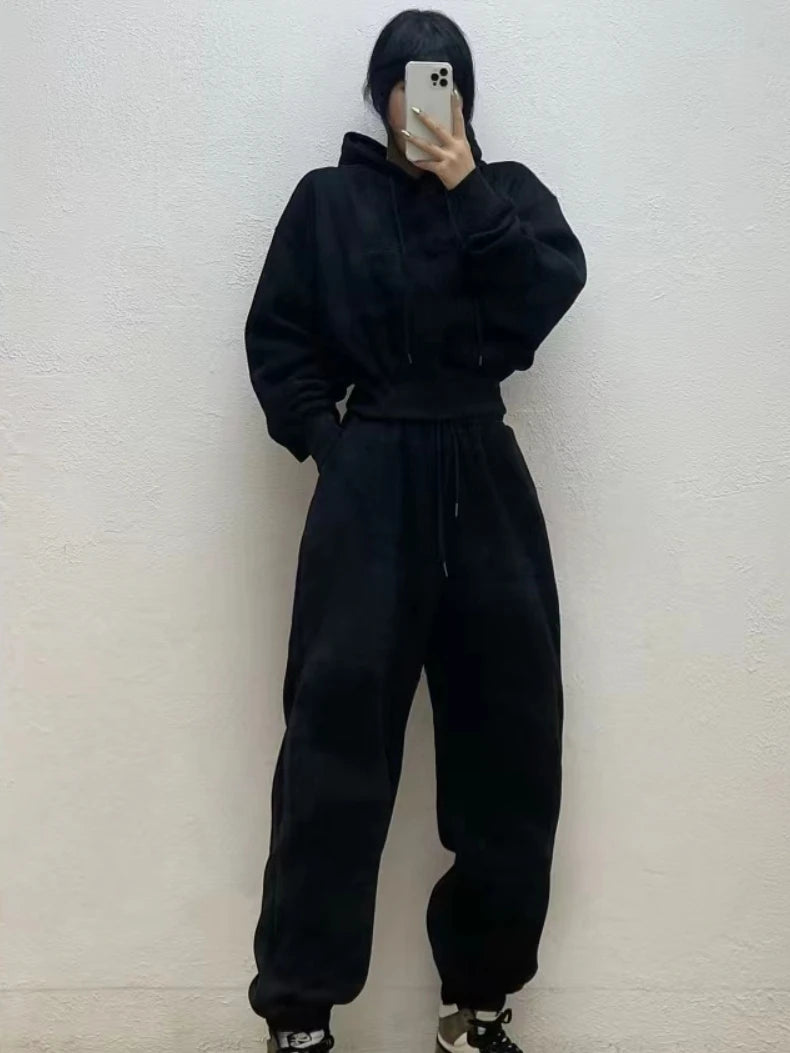 Pull Up Hooded Tracksuit