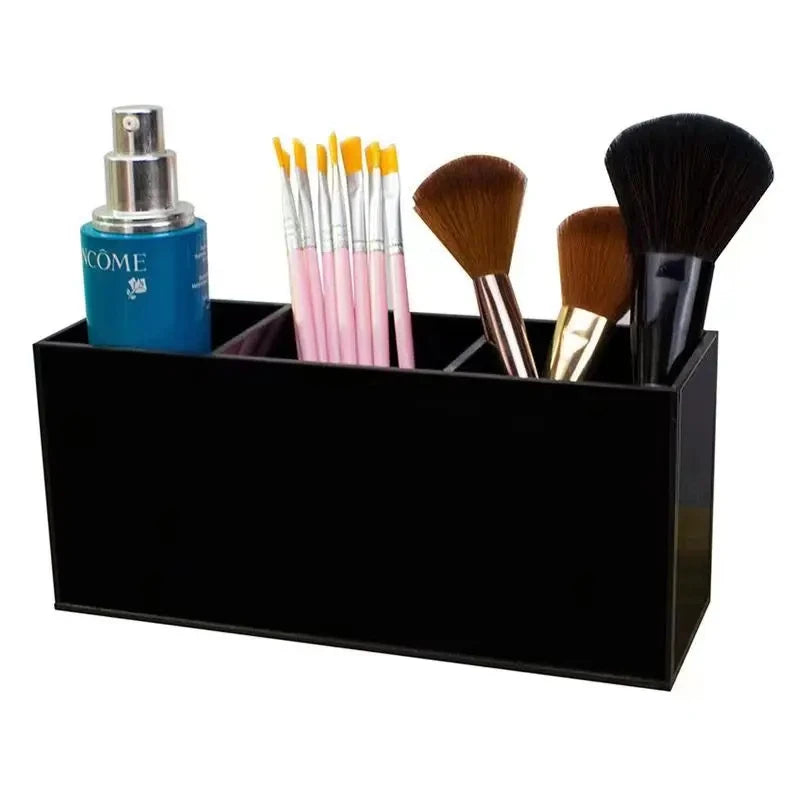 3 Holes Makeup Brush Box Case