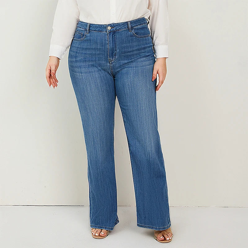 Straight High Waist Jeans