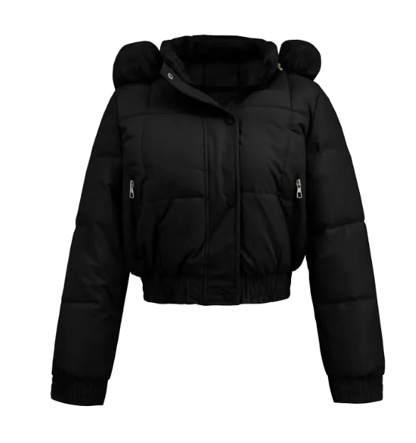 Cozy-Chic Cotton-Padded Jacket